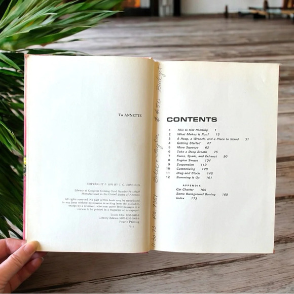 VINTAGE Hot Rodding For Beginners Hardcover by I.E. Edmonds (1970) - Picture 7 of 12